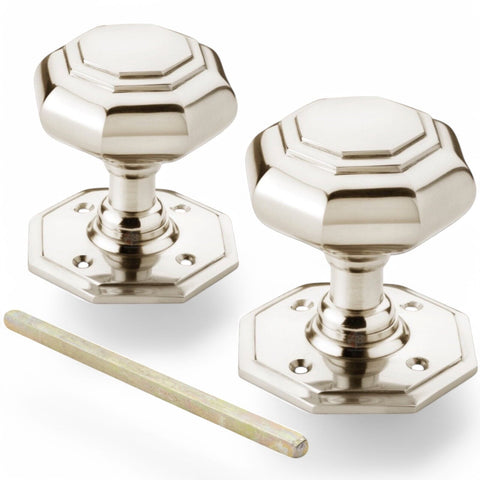 Octagonal Door Knobs