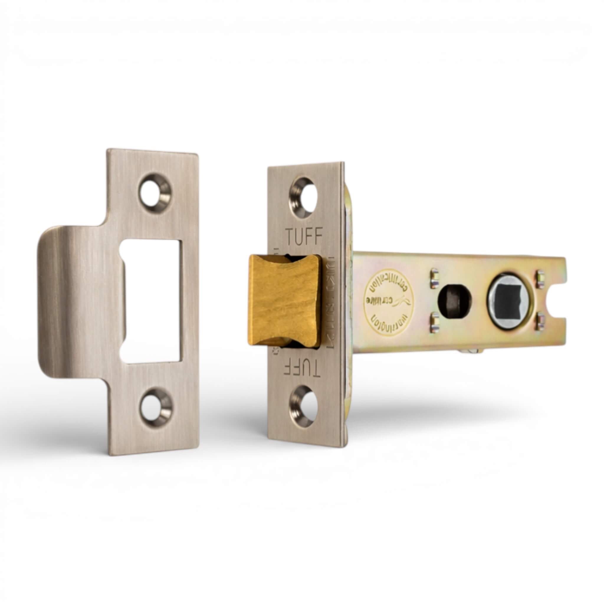 Aged Brass Heavy Duty Tubular Mortice Door Latch – 4