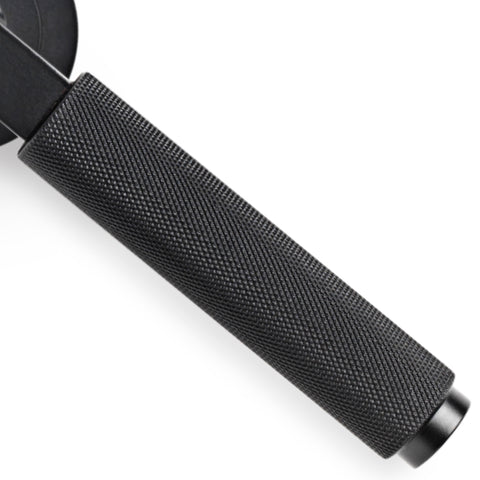 8 Pairs Black Knurled Internal Door Handles Set