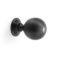 Thumbnail for 80mm Powder Coated Black Beehive Centre Door Knob