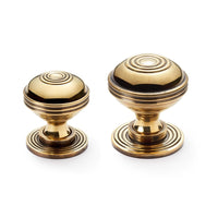 Thumbnail for Large Aged Brass Bloxwich Cupboard Knob