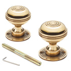 Aged Brass Bloxwich Door Knobs