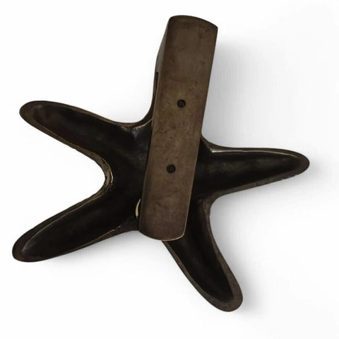 Aged Solid Brass Starfish Door Knocker Nautical Sea Style Knockers Antique