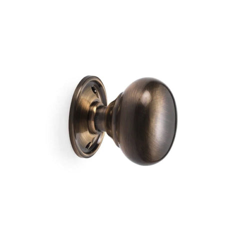 Antique Brass Flanged Rim Lock Antique Brass Cottage Door Knobs