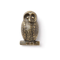 Thumbnail for Antique Brass Owl Door Knocker