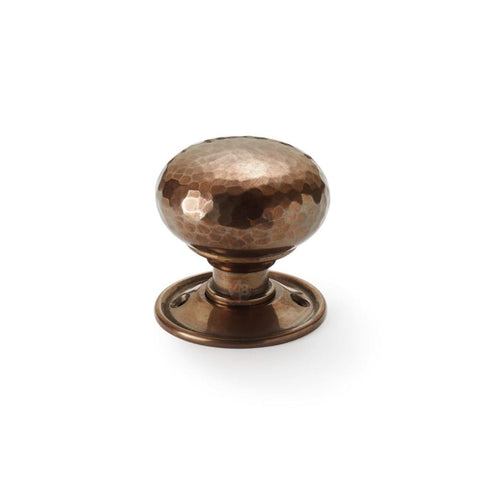 Antique Hammered Cottage Door Knobs