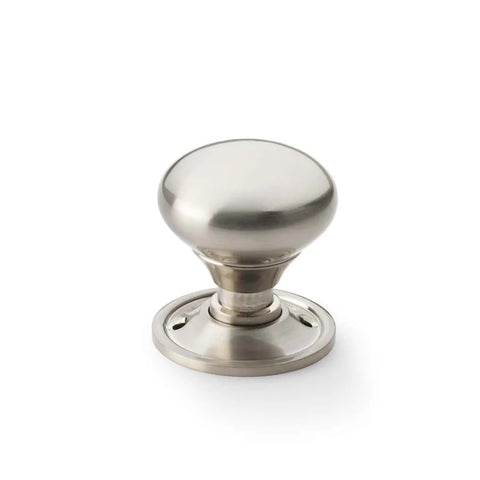 Black Antique Olde Victorian Rim Lock Satin Nickel Cottage Door Knobs