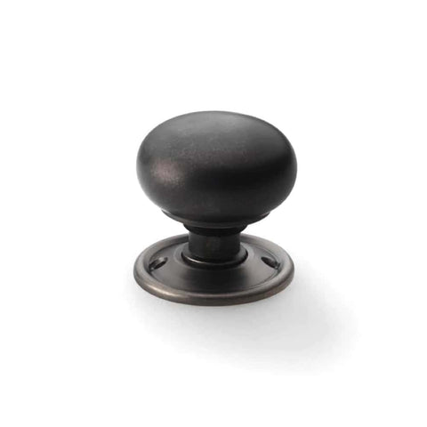 Black Brass Olde Victorian Rim Lock Pewter Cottage Door Knobs