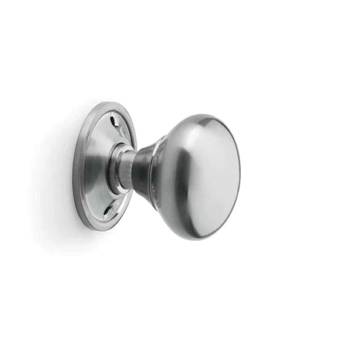Black Brass Olde Victorian Rim Lock Satin Chrome Cottage Door Knobs