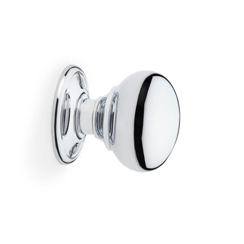 Black Brass Rim Latch Lock 40mm Polished Chrome Cottage Door Knobs