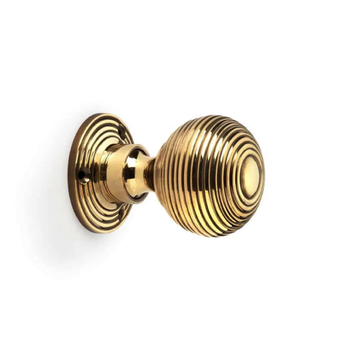 Black Brass Rim Latch Lock Hollow Aged Brass Beehive Door Knobs