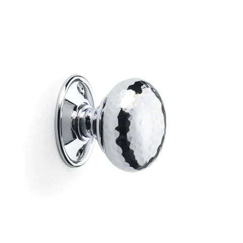 Black Brass Rim Latch Lock Polished Chrome Hammered Cottage Door Knobs