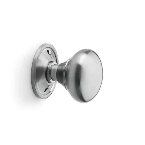 Black Brass Rim Latch Lock Satin Chrome Cottage Door Knobs