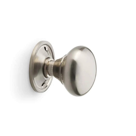 Black Brass Rim Latch Lock Satin Nickel Cottage Door Knobs