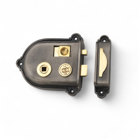 Cast Iron Cromwell Rim Lock