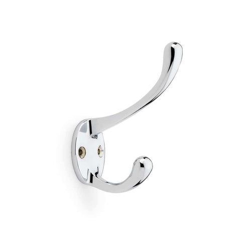 Polished Chrome Victorian Coat Hook