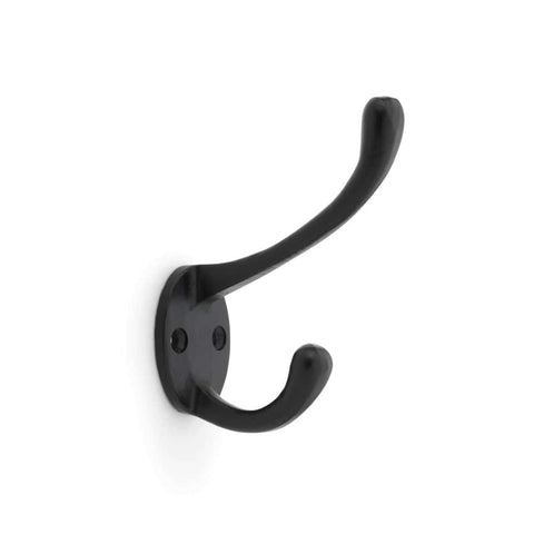 Powder Coated Black Victorian Coat Hook