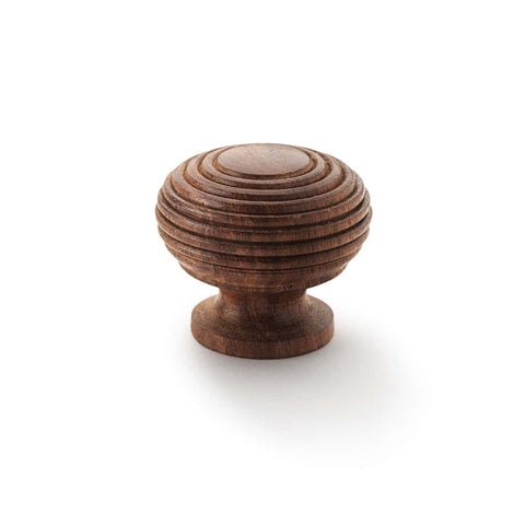 Large Rosewood Beehive Cupboard Knob