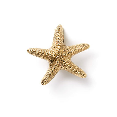 Polished Brass Starfish Door Knocker