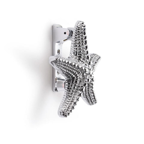 Polished Chrome Starfish Door Knocker