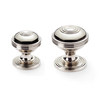 Thumbnail for Polished Nickel Bloxwich Cupboard Knobs, Made From Solid Brass