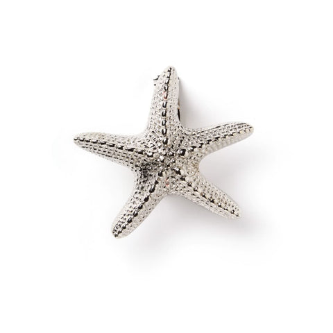 Polished Nickel Starfish Door Knocker