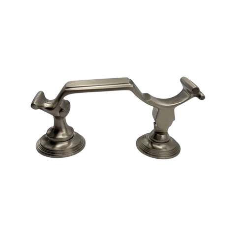 Satin Nickel Reeded Doctor Door Knocker