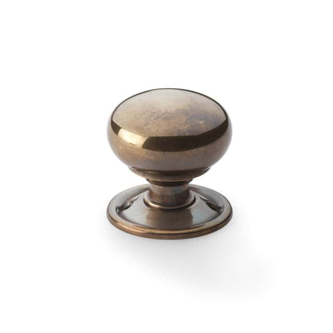 Antique Brass Cottage Door Knobs