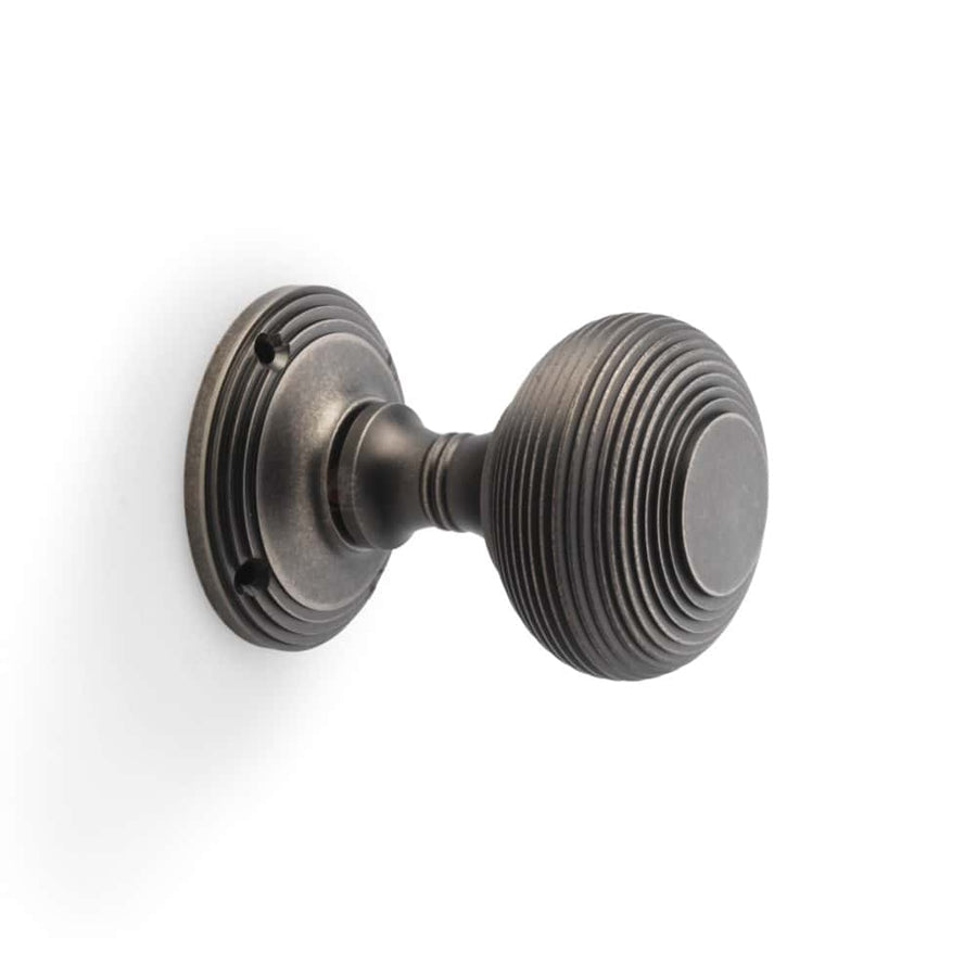 Pewter Beehive Mortice Door Knob AB Hardwares ABHardware