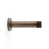 Thumbnail for Solid Brass Cylinder Door Stop - Antique Brass