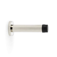 Thumbnail for Solid Brass Cylinder Door Stop - Polished Nickel