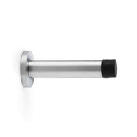 Thumbnail for Solid Brass Cylinder Door Stop - Satin Chrome