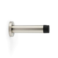 Thumbnail for Solid Brass Cylinder Door Stop - Satin Nickel